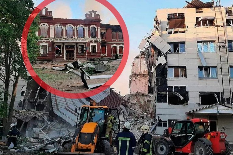 BLOODY ATTACK ON COLLEGE! Four DEAD in BRUTAL Ukrainian attack in Luhansk region, many CHILDREN INJURED