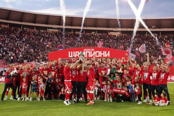 ZVEZDA NEMA KONUKRENCIJU! Crveno-beli se opasno približili rekordu Dinamo Zagreba, evo o čemu se radi
