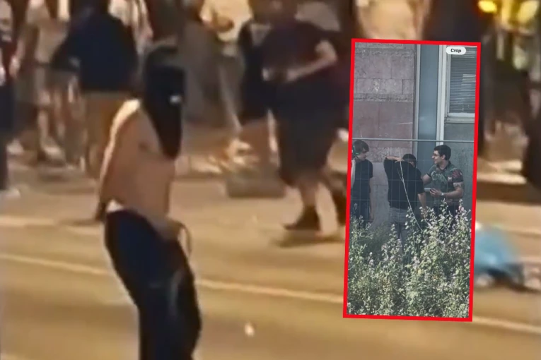 TO IM JE TA POLITIKA! Blokader koristi marihuanu i mokri po Narodnoj biblioteci, pa daje intervjue za N1! (VIDEO)