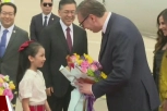 VUČIĆ STIGAO U KINU! Doček na najvišem nivou: Posebna čast za predsednika Srbije! (VIDEO)