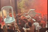 LUDNICA U PIREJU: Navijači Olimpijakosa na spektakularan način proslavili titulu Evrolige! (VIDEO)