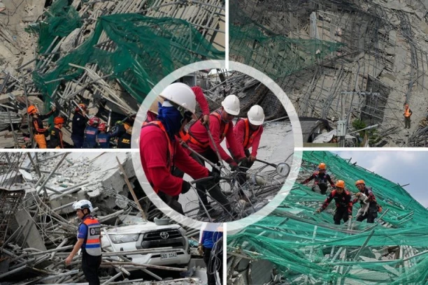 BROJ MRTVIH RASTE U STRAVIČNOM URUŠAVANJU ZGRADE! Potraga za nestalima traje danonoćno, 17 ljudi se i dalje vodi kao nestalo! (FOTO, VIDEO)