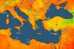 SRBIJU PRŽI SUNCE! Ovaj grad TOPLIJI od Tunisa, RHMZ upalio alarm za Beograd: Temperature rastu iz sata u sat (MAPA)