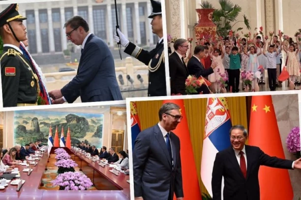 ISTORIJSKI DAN ZA SRBIJU!  Si Đinping dočekao Vučića uz velike počasti: Najvažniji razgovor za naš narod