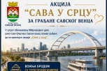 U TOKU PRIJAVE ZA BESPLATNO KRSTARENJE REKOM SAVOM U OKVIRU AKCIJE „SAVA U SRCU“
