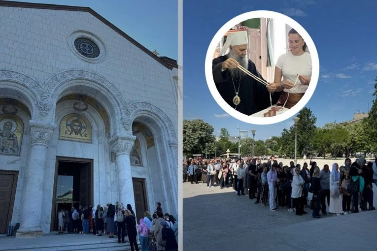 MOŽE LI SE OSVEŠTANA TRAKICA ISEĆI NA VIŠE DELOVA: Sveštenici rešili dilemu mnogih vernika koji su se poklonili Pojasu Presvete Bogorodice