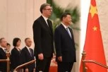 PONOSAN ŠTO DANAS U PEKINGU PREDSTAVLJAM SRBIJU! Predsednik Vučić: Hvala na veličanstvenom dočeku i poštovanju koje ste pokazali prema našoj zemlji! (FOTO)