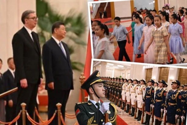 PONOSAN ŠTO DANAS U PEKINGU PREDSTAVLJAM SRBIJU! Predsednik Vučić: Hvala na veličanstvenom dočeku i poštovanju koje ste pokazali prema našoj zemlji! (FOTO)