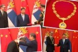 ISTORIJSKI SASTANAK VUČIĆA I SIJA! Predsedniku uručena Medalja prijateljstva: Ovaj orden primam ne samo u svoje već i ime srpskog naroda (VIDEO)