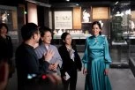 TAMARA VUČIĆ u Pekingu zablistala kao nikad pre: Tirkizna haljina i luksuzni detalji oduševili Kineze! (GALERIJA)