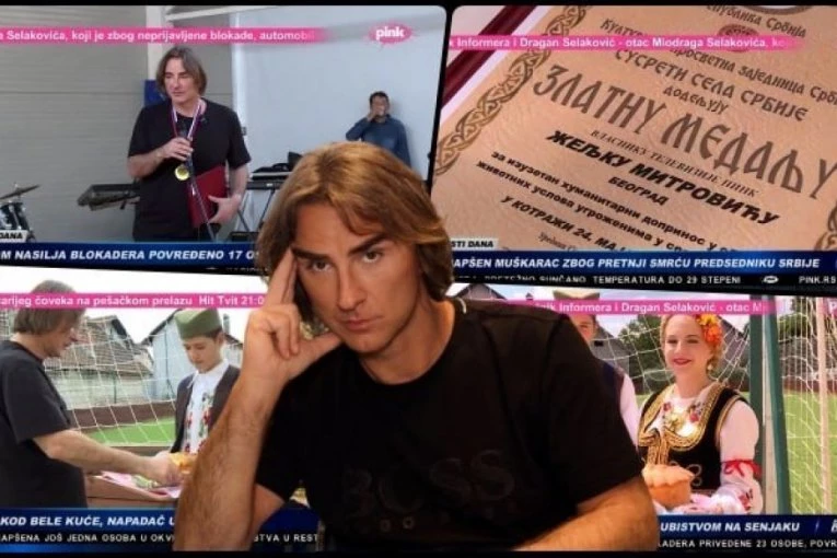 VELIKO PRIZNANJE ZA VIZIONARA I HUMANISTU! Željko Mitrović odlikovan ZLATNOM MEDALJOM, TV Pink nagrađena za doprinos selu: Pokrenuta istorijska UTKMICA SOLIDARNOSTI!