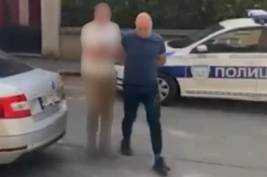 OVO JE BLOKADER KOJI JE UHAPŠEN DANAS! Pravio haos na Slaviji - POGLEDAJTE ŠTA JE RADIO U SUBOTU! (VIDEO)