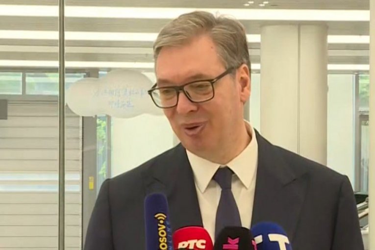 Aleksandar Vučić u Kini