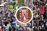PRIZOR KAKAV SRBIJA RETKO VIĐA: Desetine hiljada vernika sabralo se u Tumane na duhovni događaj koji će dugo pamtiti (VIDEO)