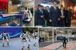 OVAKO SE IGRALO SRPSKO KOLO USRED KINE! ROBOTI "OPLELI" MORAVAC! Vučić oduševljen: Priznajem, igraju bolje od mene! (VIDEO)