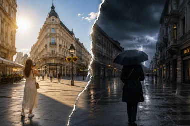 U POLA SRBIJE UPALJEN ALARM, STIŽU PLJUSKOVI! Juče smo se kuvali na 34 u plusu, a danas se spremite za nepogode!