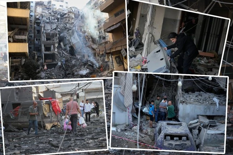 STRAVIČAN TALAS BOMBARDOVANJA! Brutalni napad na Liban, među žrtvama i DECA, Bejrut ponovo na UDARU! (FOTO)