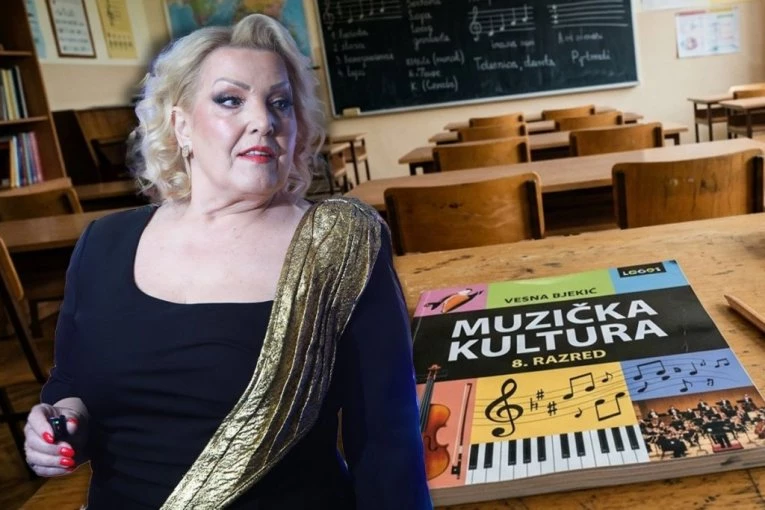 SNEŽANA ĐURIŠIĆ U UDŽBENIKU ZA OSMI RAZRED: Pevačica se odmah oglasila! (FOTO)