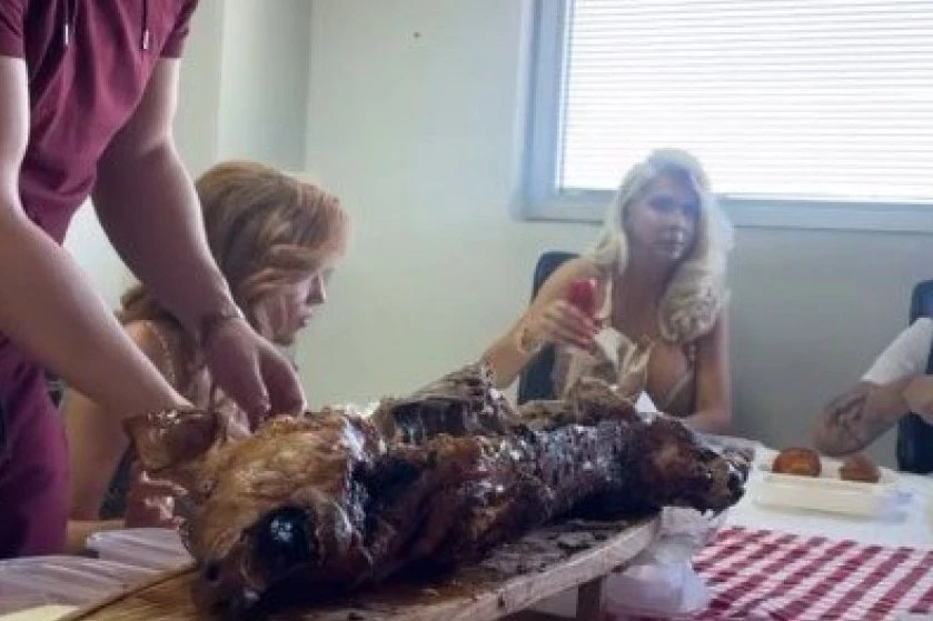 PROCURIO KRIŠOM SNIMAN VIDEO IZ VIKINOG TELEFONA! Karleušu do sada ovakvu nismo videli - KRKA SE PRASETINA! (VIDEO, GALERIJA)