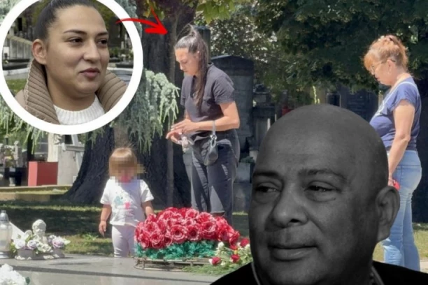 DŽEJOVA UNUKA MAZI DEDIN GROB! Prizor u Aleji zaslužnih građana tera suze na oči, tu je i bivša žena! (VIDEO)