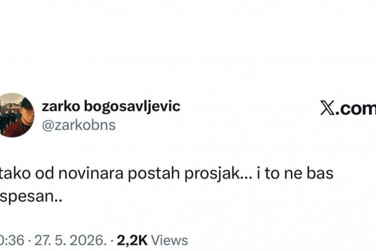 Objave Žarka Bogosavljevića