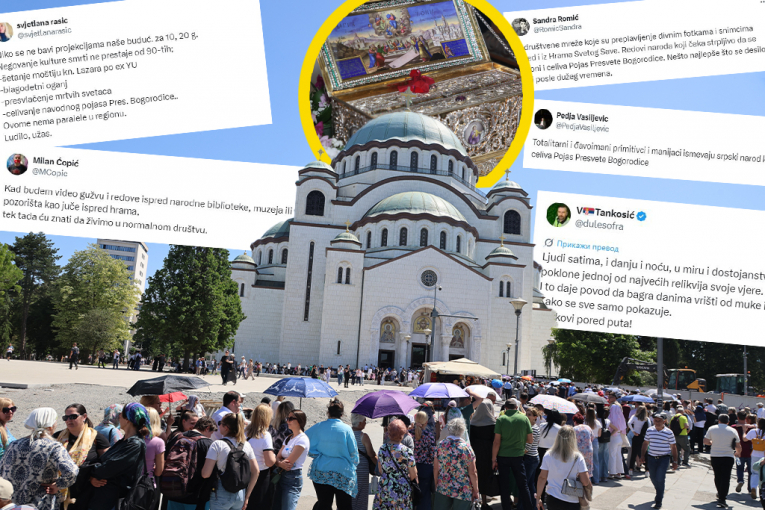 BLOKADERI U ŠOKU ZBOG KOLONA ISPRED HRAMA SVETOG SAVE - SRBIJA VEĆ POBEDILA! Časni pojas ubio mrzitelje u pojam!