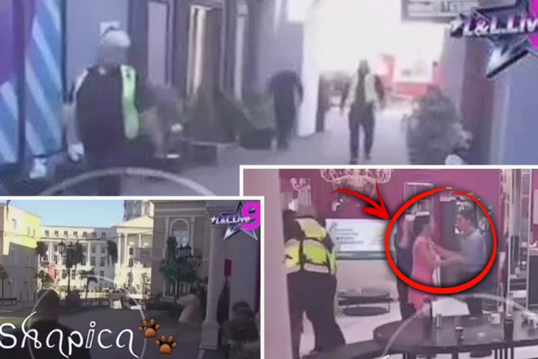 MININE UZNEMIRUJUĆE SCENE! Obezbeđenje opkolilo Šimanovce, Viktor je oborio na pod! (VIDEO)