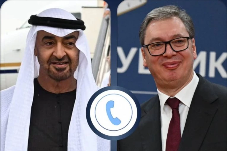 "Potvrdili smo nastavak bliske saradnje" - Vučić obavio razgovor sa šeikom bin Zajedom!