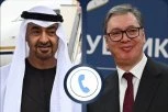 "Potvrdili smo nastavak bliske saradnje" - Vučić obavio razgovor sa šeikom bin Zajedom!