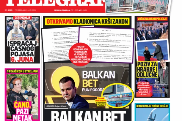 Čitajte u Srpskom telegrafu!