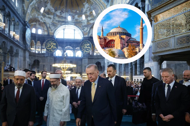 ERDOGAN PONOVO PRETI PRAVOSLAVCIMA: Kao što smo polomili lance na vratima Aja Sofije, tako ćemo ostvariti i nove pobede!