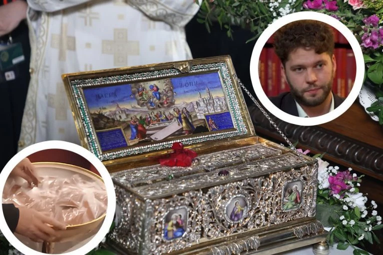 NEZAPAMĆENO INTERESOVANJE ZA TRAKAMA OSVEĆENIM NA POJASU PRESVETE BOGORODICE: Evo kako do ovog blagoslova, ako ne uspete da ga uzmete u Hramu Svetog Save!