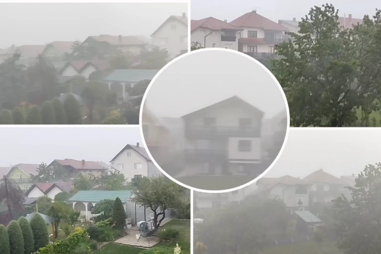 JAKO NEVREME TUČE OVAJ GRAD U SRBIJI! U trenutku se samo smračilo, a onda krenuo haos - SVE SE ORI OD GRMLJAVINE, NA ULICAMA POTOP! (FOTO, VIDEO)