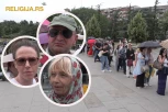 ŠTA KAŽU VERNICI KOJI SU DANAŠNJI PRAZNIK PROVELI ČEKAJUĆI DA SE POKLONE POJASU BOGORODICE: Veličanstvene scene redova koje ni kiša nije omela  (VIDEO)