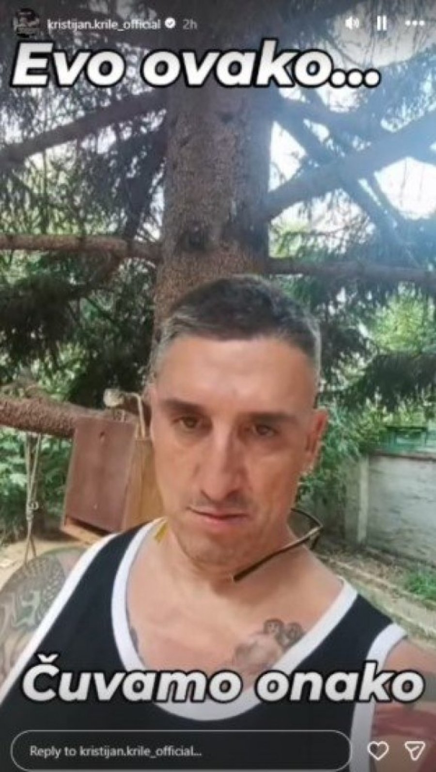 DVORIŠTE POKOJNE STELE ZAPOSEO OZLOGLAŠENI TERORISTA?! Kristijan Golubović otkrio UZNEMIRUJUĆE DETALJE - ne izlazi do daljnjeg!