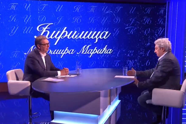 VUČIĆ GOST "ĆIRILICE" NA TV PRVA! Predsednik o svim aktuelnim temama!