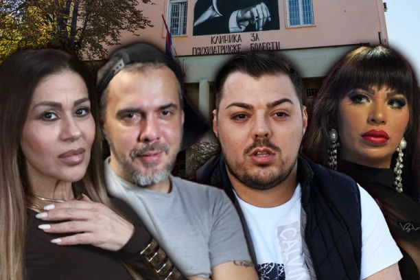 HTEO SEBI DA ODSEČE UVO, SKIDAO SE NAG  NA BABINOJ SAHRANI... Mina Kostić nije jedina, i OVE POZNATE LIČNOSTI su završile su na psihijatriji!