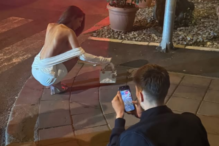 Đina Dinović u Beogradu