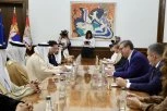 VUČIĆ POSLE SASTANKA SA GOBAŠEM: UAE jedan od najznačajnijih partnera Srbije (FOTO)