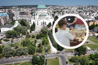 POZNAT TAČAN BROJ: Do večeras se 576.793 vernika poklonilo Pojasu Presvete Bogorodice u Hramu Svetog Save