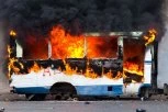NE PRESTAJE KRVAVA OSVETA UKRAJINACA! Dron RAZNEO autobus PUN putnika na liniji Moskva-Simferopolj, ima MRTVIH! (FOTO)