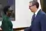 "SRBIJA OSTAJE POSEVEĆENA POŠTOVANJU..." Vučić sa predsednicom Interparlamentarne unije (FOTO)