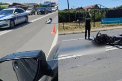 TEŠKA NESREĆA U KRAGUJEVCU! Motociklista oboren u Stanovu, jezive slike sa lica mesta! (FOTO)