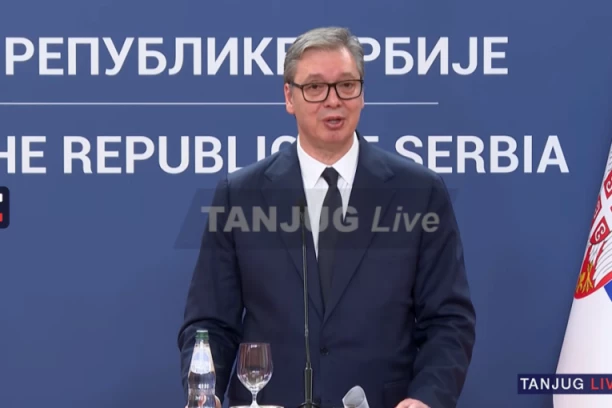 OBRAĆA SE PREDSEDNIK SRBIJE: Predsednik Vučić: Dugo smo pričali, ovo je za nas od izuzetnog značaja!
