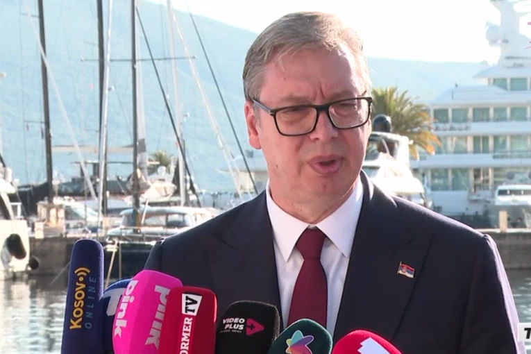 KRIMINALCI ĆE DA SE BAVE SVOJIM POSLOM, TU NEMA FILOZOIFIJE! Vučić iz Tivta: Ne mogu svi da budu akademici, neko mora i time da se bavi! (FOTO/VIDEO)