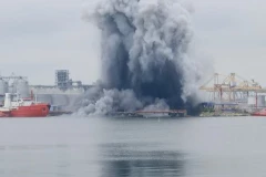 UZBUNA NA BALKANUI! Velika EKSPLOZIJA kod naftnog terminala, OPKOLJENO PODRUČJE! (FOTO, VIDEO)