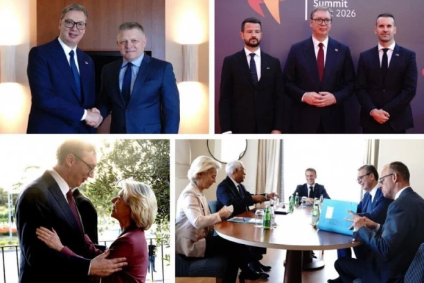 SRDAČNI POZDRAVI, SNAŽNI ZAGRLJAJI! Blokaderima se ne sviđa koliko je Vučić poštovan od najvećih lidera Evrope! (FOTO)