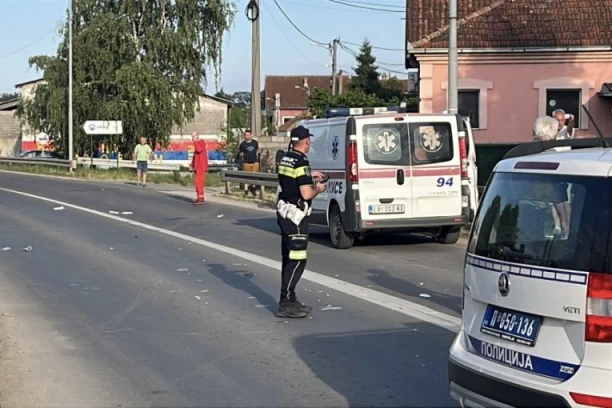 HOROR KOD ČAČKA! Poginula žena na obilaznici - Pokosio je sanitet pod rotacijom! (FOTO, VIDEO)
