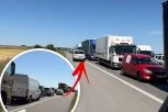 VELIKI UDES NA AUTO-PUTU KOD NOVOG SADA! Ogromne kolone ka Beogradu, saobraćaj otežan! (FOTO)