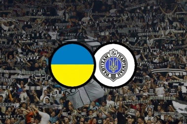 ŠOK! Danas igra Partizan, ali pod ukrajinskom zastavom! (FOTO)